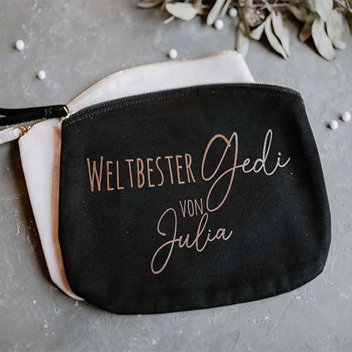 Kosmetiktasche aus Textil