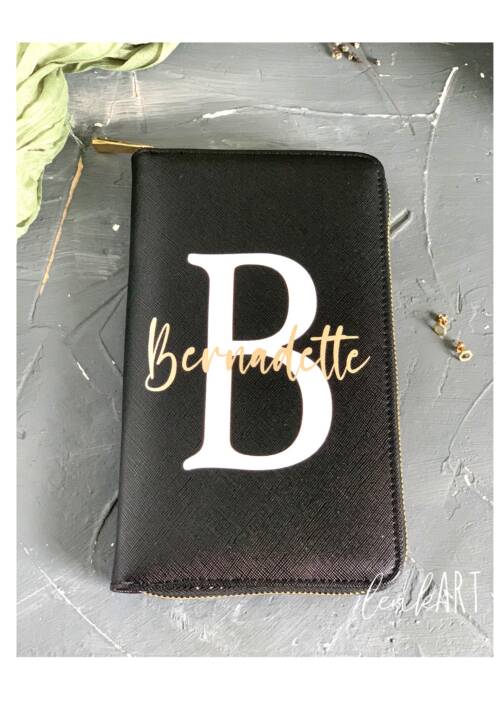 Schmuck-Reiseetui Buchstabe mit Name