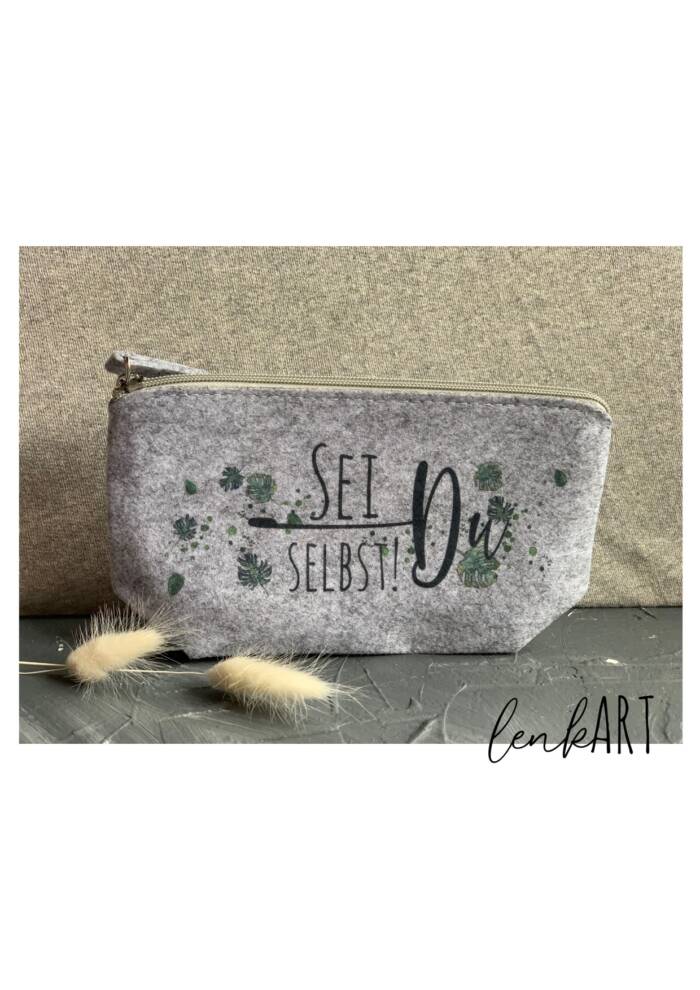 Kosmetiktasche sei du selbst