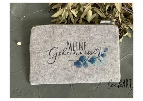 Kosmetiktasche meine Gehemnisse