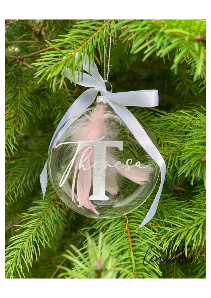 Weihnachtskugel Name