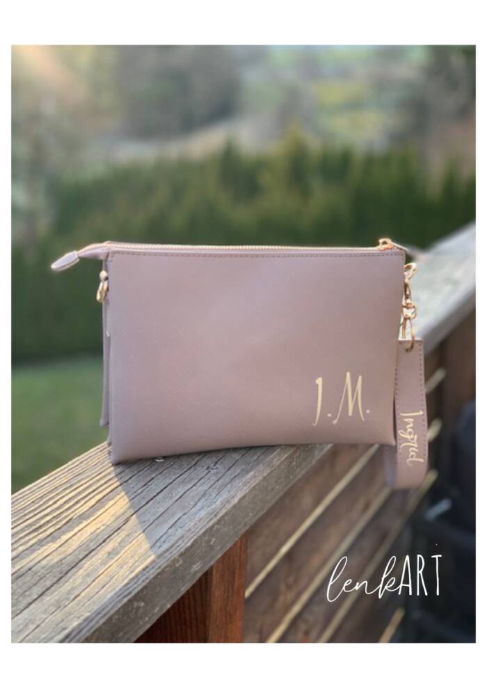 Handtasche im Lederlook – Bild 8