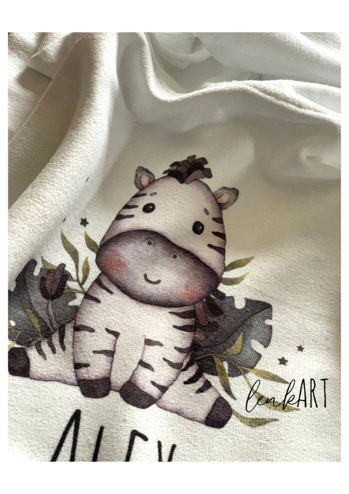 Badeponcho Zebra – Bild 2