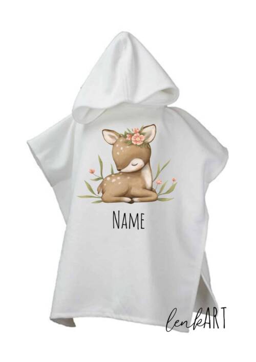 Badeponcho Rehkitz