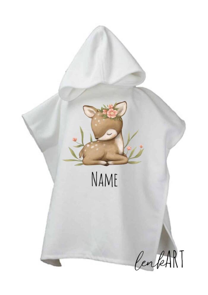 Badeponcho Rehkitz