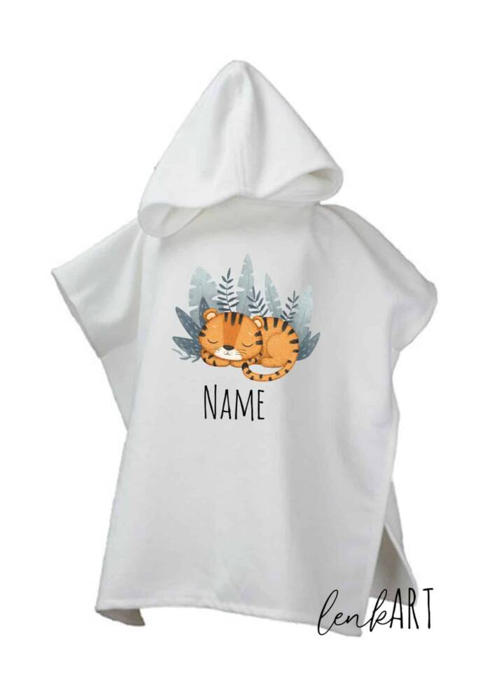 Badeponcho Tiger