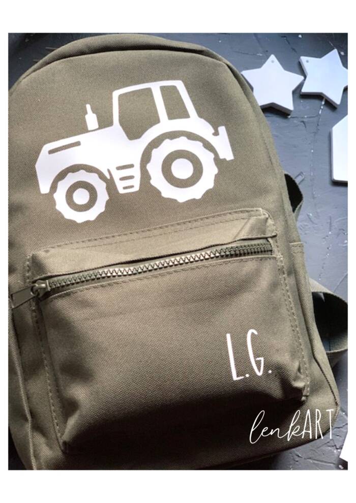 Kinderucksack Traktor – Bild 4