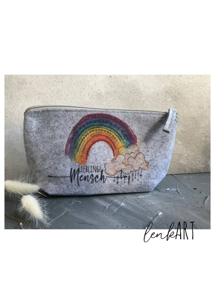 Kosmetiktasche Bohoregenbogen – Bild 2