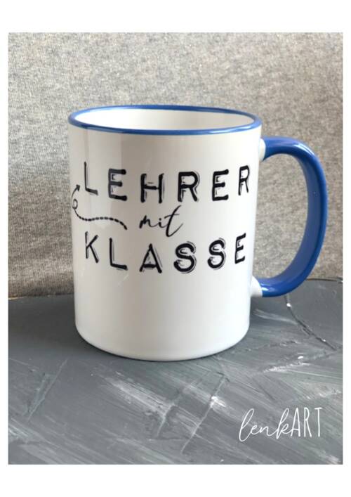 Tasse Lehrer/in mit Klasse