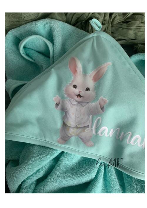 Kinderbadetuch Hase
