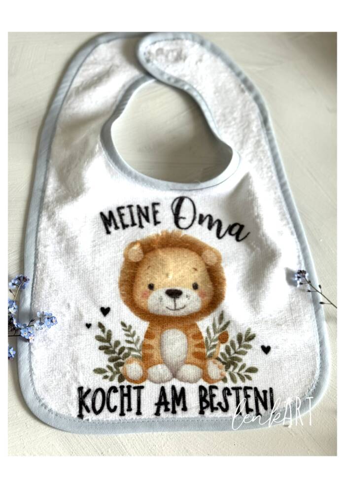 Babylätzchen Löwe