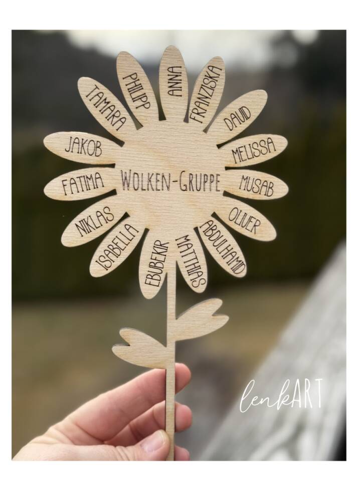 Holzblume – Bild 4
