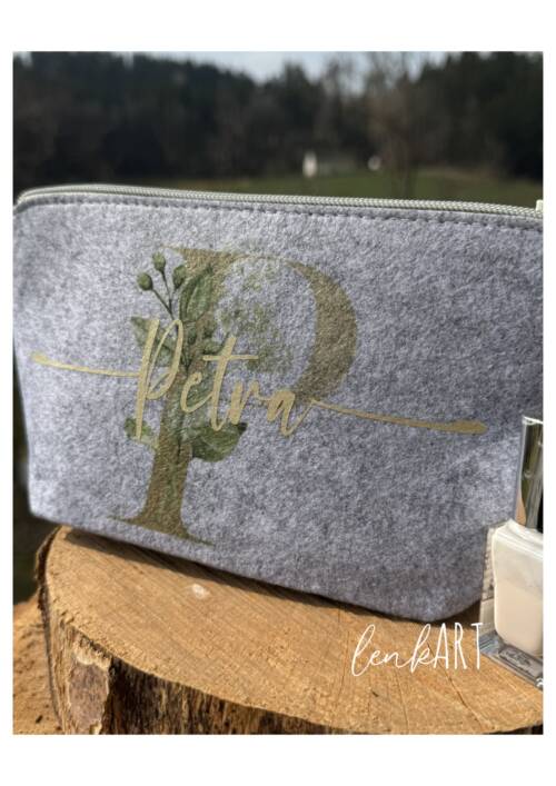 Täschchen Buchstabe mit Name